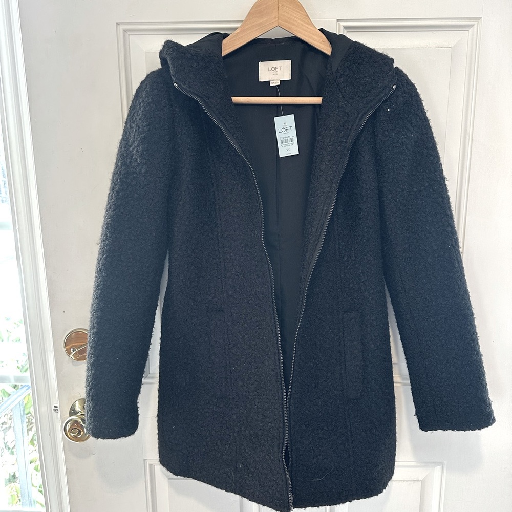 Loft Outlet XSP Black Boucle Jacket